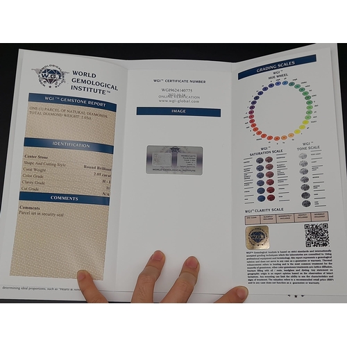 887 - A Collection of Natural Round Brilliant Cut Diamonds Totalling 2.05ct. Colour H-I, Clarity I1. Comes... 