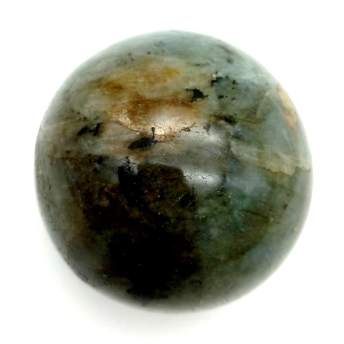 310 - A Large Labradorite Gemstone Ball. 21cm diameter. 452g.