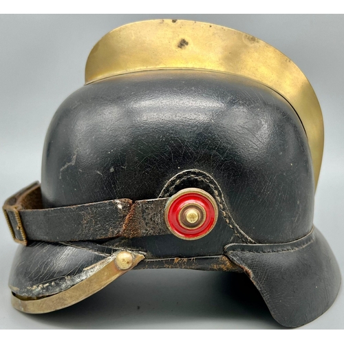 380 - Circa 1920’s – 1930’s Imperial German Fire Helmet.