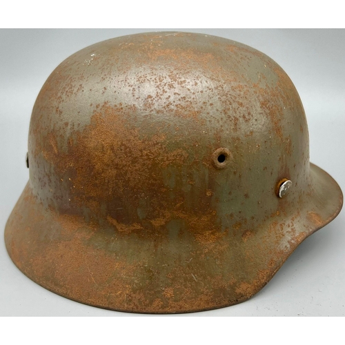 56 - A Luftwaffe M40 Helmet and Liner.