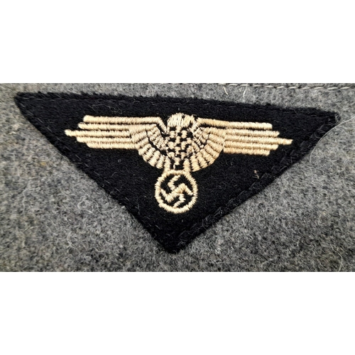 7 - A 3rd Reich SS-VT M34 Overseas Cap Dated 1938. Very little wear V.G.C.