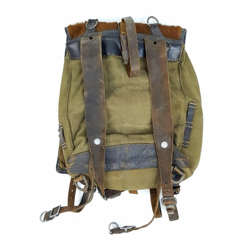 202 - WW2 German Tournista “Pony Pack” Dated 1942.