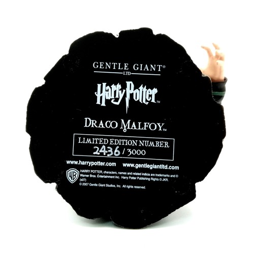 246 - A Collectable Harry Potter Draco Malfoy Bust. As new, in box. 18cm tall. All proceeds go to Noah's A... 