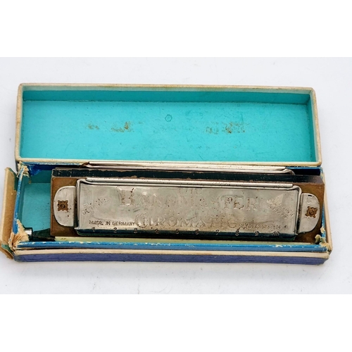 949 - A Bandmaster Deluxe Chromatic Harmonica in Original Box.