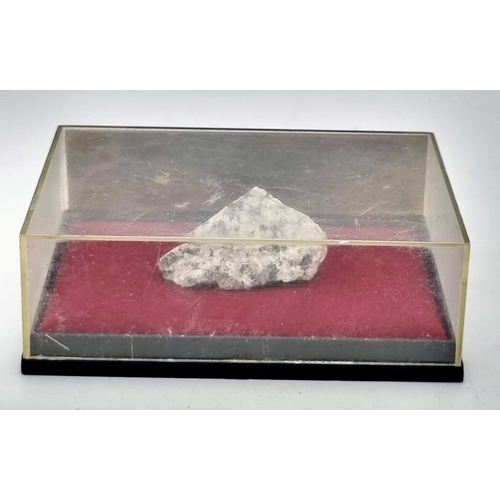 973 - A Collectable Piece of Granite from the Old London Bridge - In Display Case.