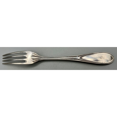 290 - RARE .800 Silver Fork with the Personal Crest of Hermann Göering. From one of his many residences or... 