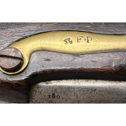 116 - French 1 st Empire Napoleonic Pistolet Modèle XIII Cavalry Flintlock Pistol Dated 1809. Maker: Charl... 