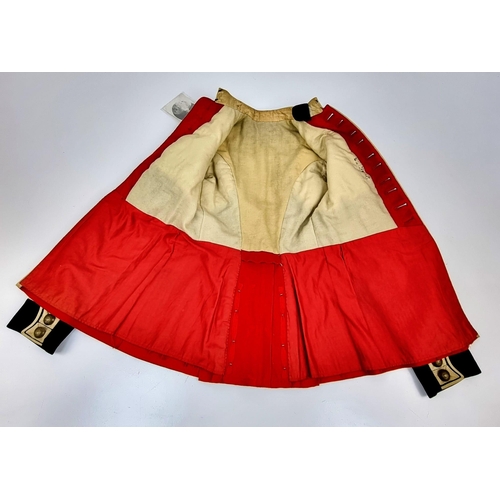 102 - Circa 1930’s Cold Stream Guards Scarlet Tunic. Worn by Cpl. K. Maltey, who according to his family
w... 