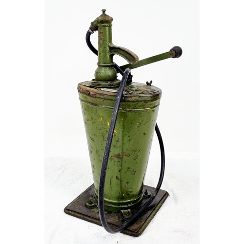 389 - A Vintage Oil Pump/Dispenser in Need of Renovation. 72cm tall.