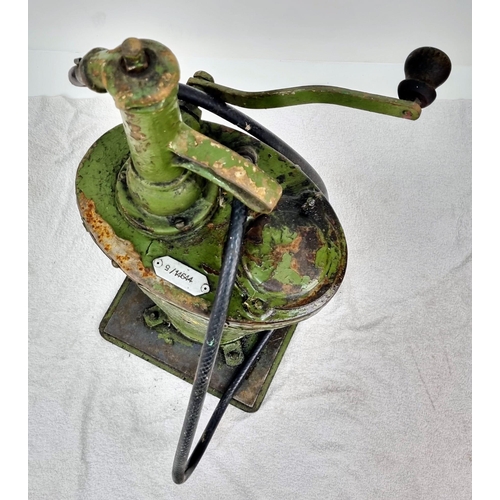 389 - A Vintage Oil Pump/Dispenser in Need of Renovation. 72cm tall.