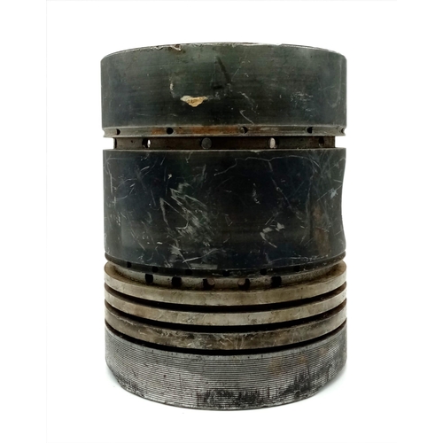 673 - WW2 German Aircraft/Tank Piston Dated 1938. Made by: Mahie.