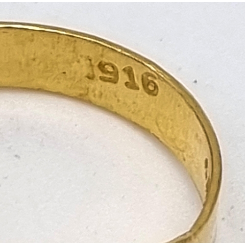 110 - A Mixed Gold Lot to Include: A 22K yellow gold selection of 10 bangles - 103.7g total weight - A/F. ... 