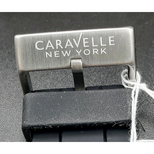 479 - A Caravelle of New York Chronograph Watch. 42mm case. Quartz movement. As new, in working order in o... 