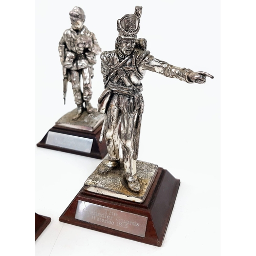 500 - Set of 10 Pewter Soldiers through the Ages.