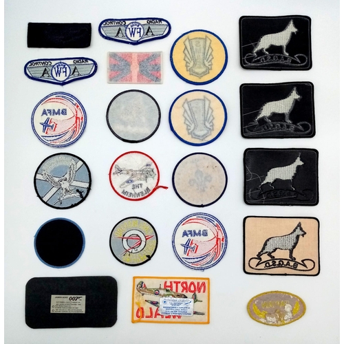 1041 - A Selection of Of Over Twenty Cloth Badges/Patches. Some are duplicated.