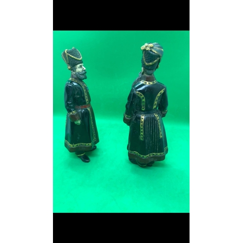 762 - Amazing Russian Pair of Cold Painted Bronze Statue Cossacks Guards 

HEIGHT. ::: 18.4 cm

LENGTH AND... 