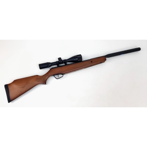 361 - An Excellent Condition Stoeger .22 Air Rifle with Scope and Case. Model - STG1411732 with a Stoeger ... 