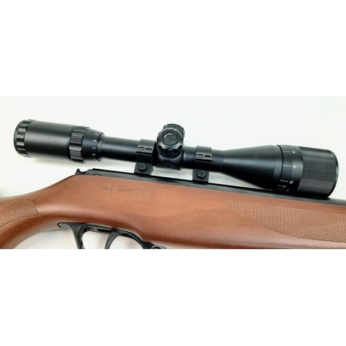 361 - An Excellent Condition Stoeger .22 Air Rifle with Scope and Case. Model - STG1411732 with a Stoeger ... 