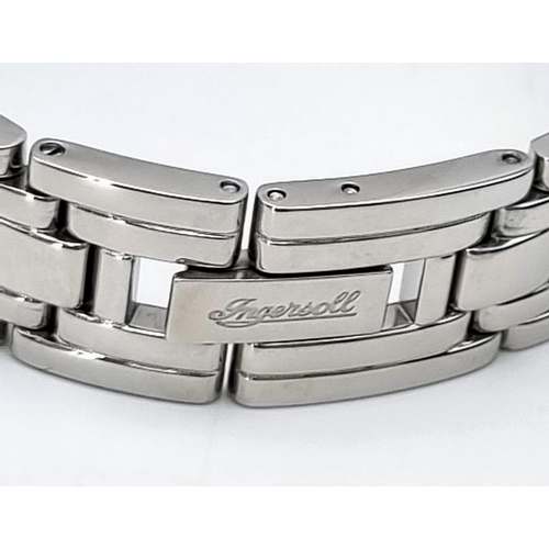1319 - A Limited Edition Ingersoll Diamond Ladies Watch. No. 70 of 150. Stainless steel strap and case - 24... 