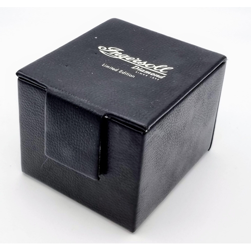 1319 - A Limited Edition Ingersoll Diamond Ladies Watch. No. 70 of 150. Stainless steel strap and case - 24... 