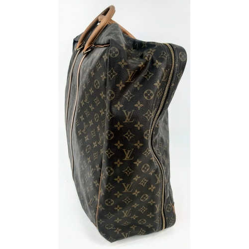 136 - Two Louis Vuitton Monogram Canvas and Leather Sirius 70 Soft Suitcase Luggage Pieces. 70 x 48cm. In ... 