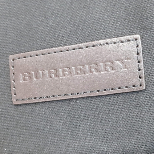 208 - A BURBERRY CARRY ON SUITCASE