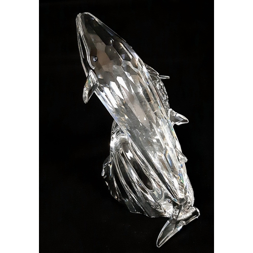 284 - A Swarovski Crystal 1992 Limited Edition The Whales Figure. 
10cm tall. Comes in original box with c... 