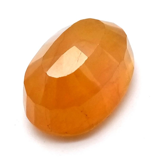 1463 - 21.68ct Yellow Sapphire Gemstone with a IDT Report and  UGL USA American Appraisal Report.