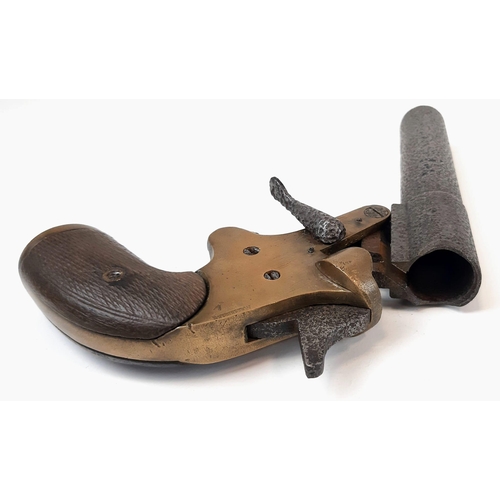 1424 - An Antique Rare 1917 Deactivated French Flare Pistol. Made by Macanihm this one inch calibre single ... 