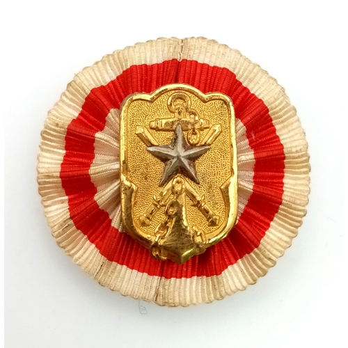 891 - An Imperial Japanese Empire Navy Badge Pin.