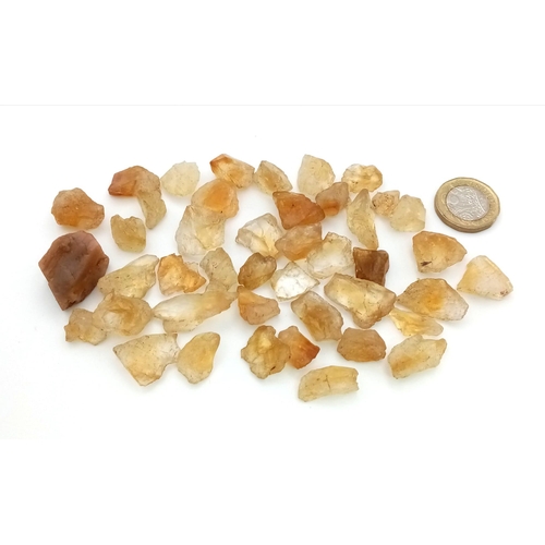 960 - A 500ct Lot of Rough Citrine Gemstones.