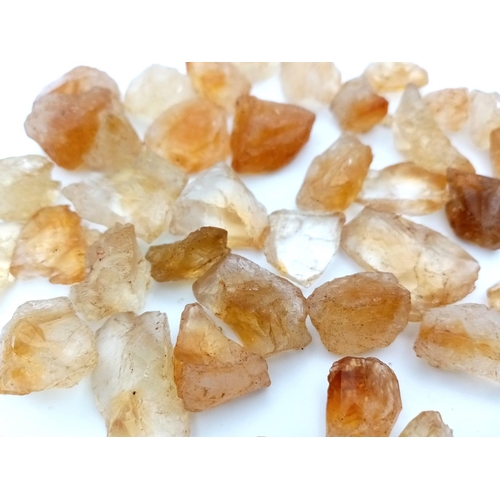 960 - A 500ct Lot of Rough Citrine Gemstones.