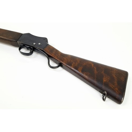 1425 - A Rare Original Greener Mark III 1920s Police Shotgun. Takes a 14 bore brass shotgun cartridge that ... 