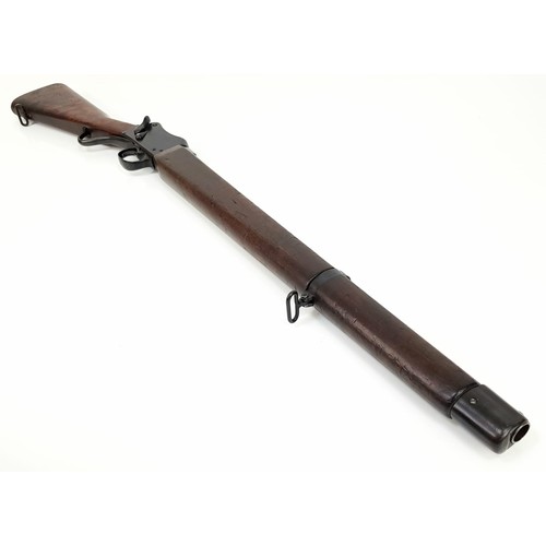 1425 - A Rare Original Greener Mark III 1920s Police Shotgun. Takes a 14 bore brass shotgun cartridge that ... 