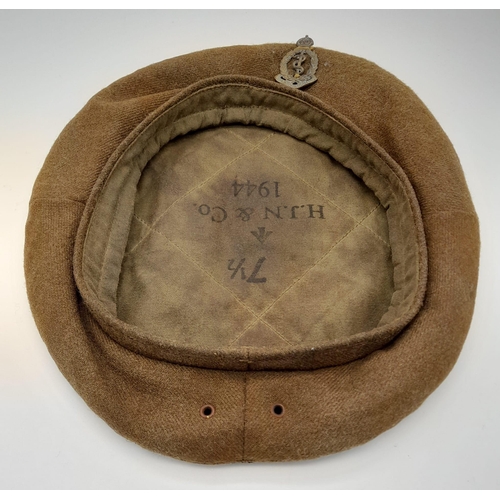 951 - A WW2 British Royal Army Medical Corps Woollen Beret Dated 1944.