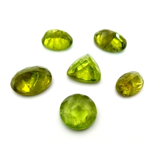 1397 - A 16ct Peridot Lot of Loose Gemstones.