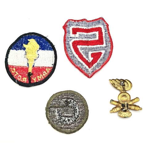 1360 - Four USA GI Badges.