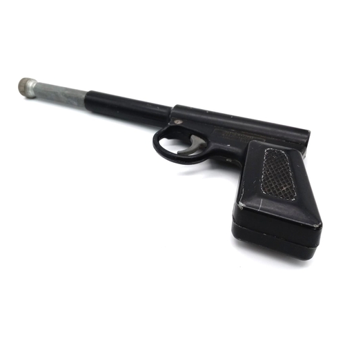 945 - A Vintage T.J. Harrington Gat Gun Air Pistol. Calibre .177.
Total extended length - 25cm. In working... 