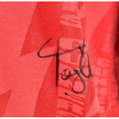 80 - A 1994/5 Arsenal FC Tony Adams (twice signed!) Matchday Shirt. According to the vendor (who had ties... 