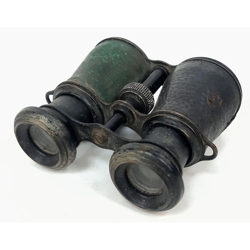 1547 - Two Pairs of Vintage Binoculars. One in original case. A/F