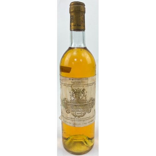 1659 - A Bottle of 1979 Sauternes - Chateau Filhot.