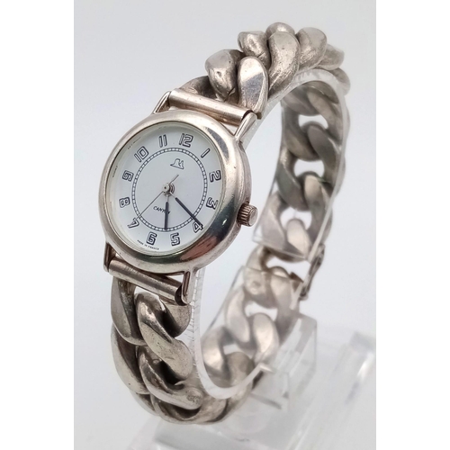 1154 - A Invicta angel ladies watch with mickey mouse motif on the face, water resistant to 200m stainless ... 