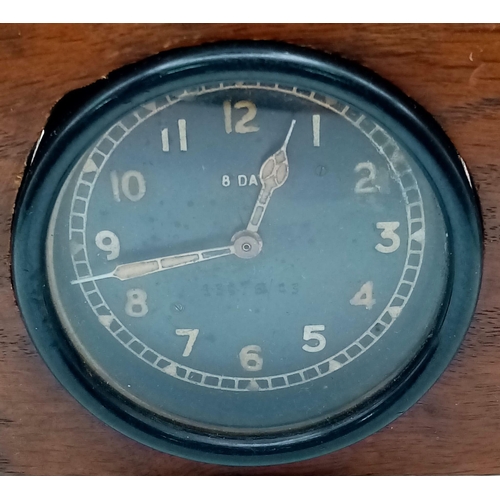 222 - A WW2 British R.A.F (Air Ministry) Lancaster Bomber Radio Operators/Navigators Clock Dated 1943. Put... 