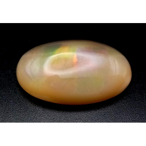 1070 - 29.51ct Natural Ethiopian Noble Fire Opal - Large Rare Size Earth Mined Natural Gemstone with ITL&G ... 