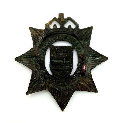 798 - A WW1 British Middlesex Volunteer Regiment. Later became the 1st / 7th Bn. Missing 1 lug.