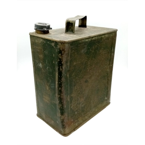 875 - A 1944 (D-Day) British “Flimsy” Fuel Can. Found in a barn near Caen Normandy, France.