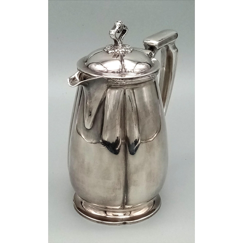 198 - Vintage Mappin & Webb Tea Caddy, Ornate Handle to Top, Good Condition, Height 17cm