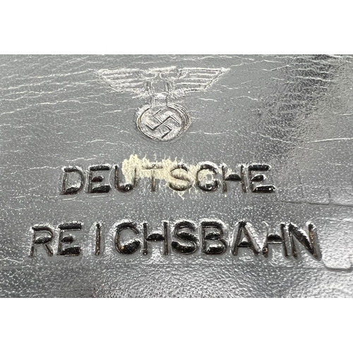 266 - A 3rd Reich German Reichsbahn (Railways) Inspectors Pouch.