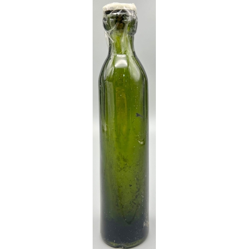 273 - A WW1 German Clark D Gas bottle. This once housed the gas in a German Gas Shell. Comes with a lamina... 