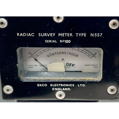 663 - A Vintage and Scarce Cold War Period (Circa 1958) Radiac Post Attack Radiation Survey Meter Type 2 I... 